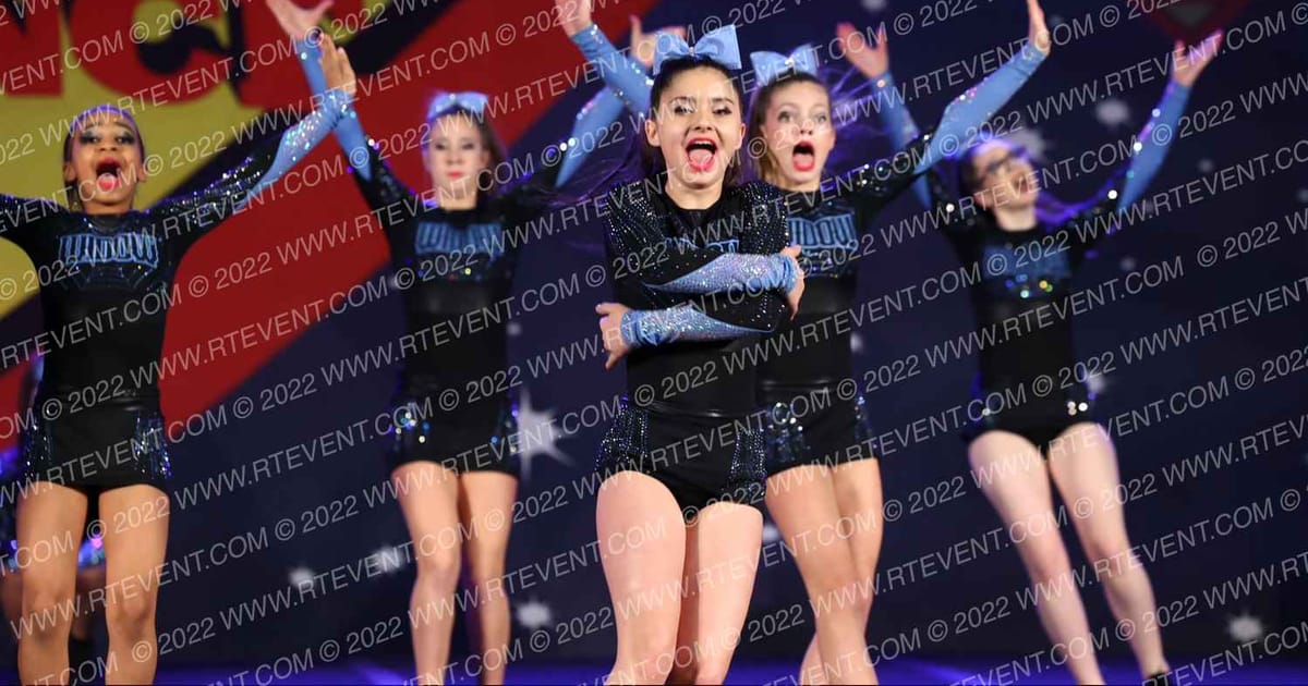 Black Widow Cheer Gym Crunch · Spirit Sports Canadian Clash