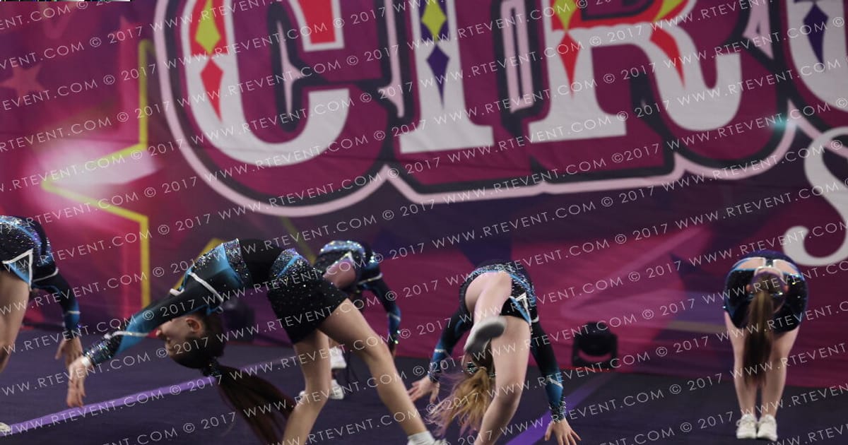 SA Academy of Cheer and Dance Bubblegum · Circus Spectacular FC Essentials North