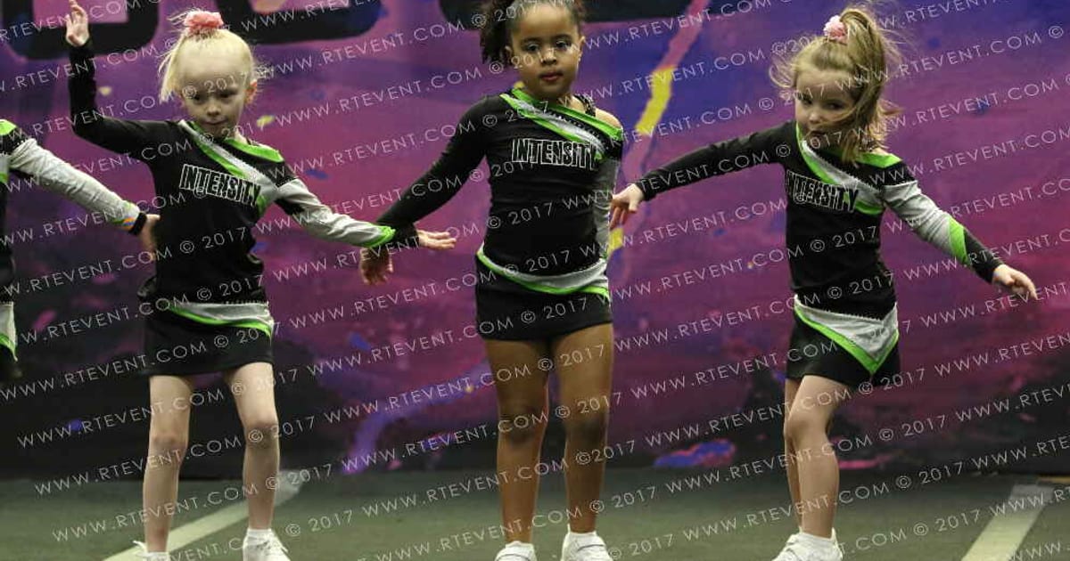 Intensity Cheer and Dance DAZZLE · Circus Spectacular FC Essentials North