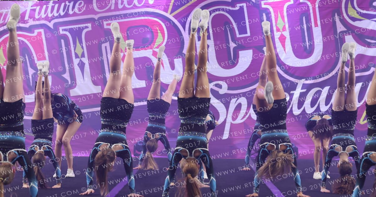 SA Academy of Cheer and Dance Midnight · Circus Spectacular FC Essentials North