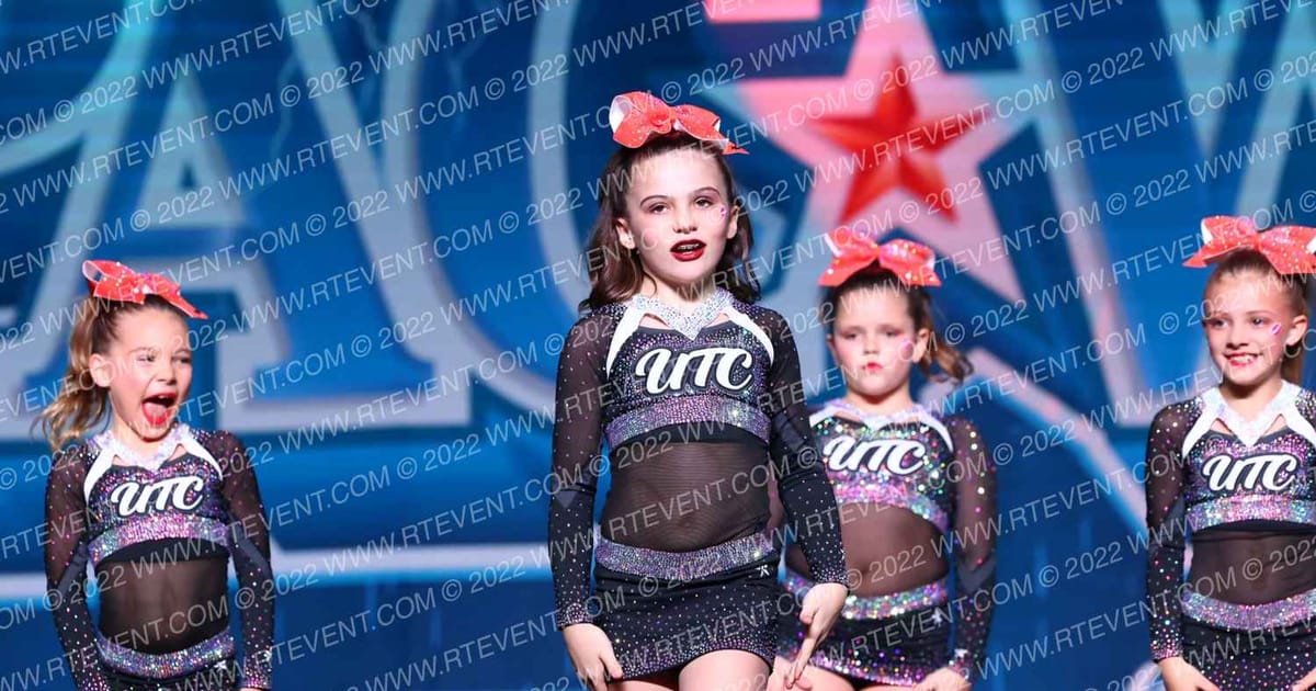 United Tumbling and Cheer Mini Snipers · PacWest Grand Nationals