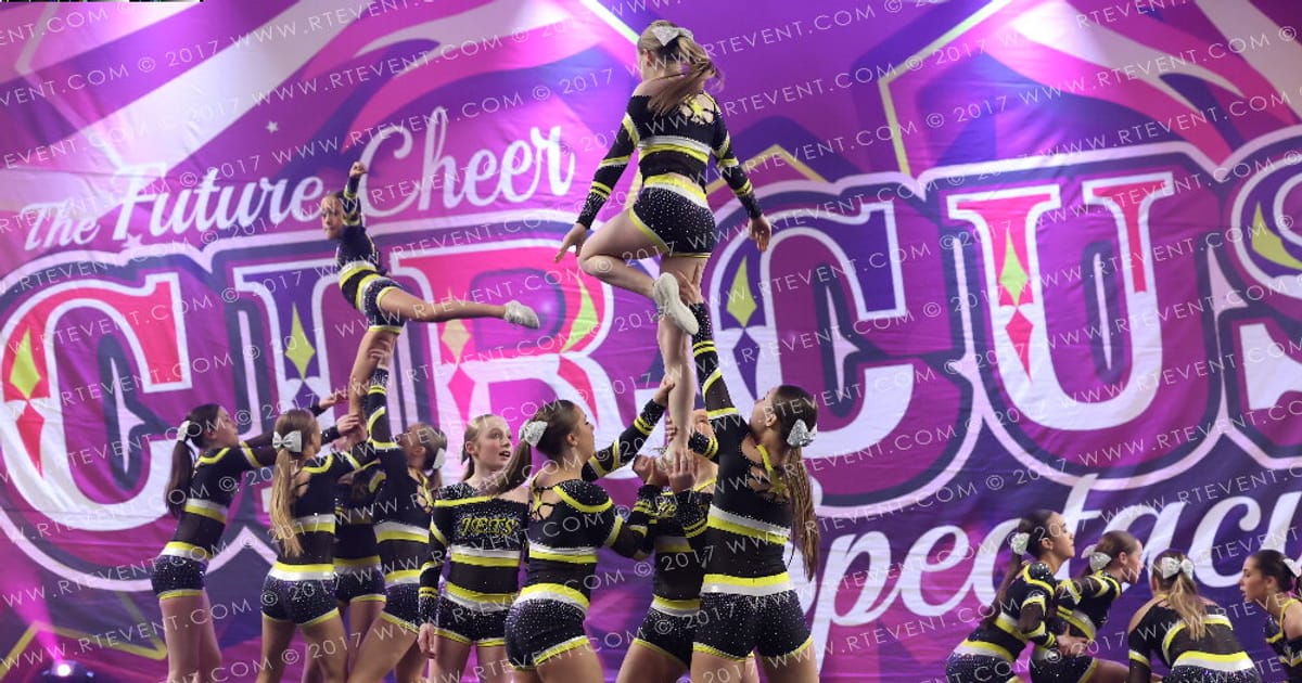 South Tyneside JETS Cheerleading Orbit · Circus Spectacular FC Essentials North