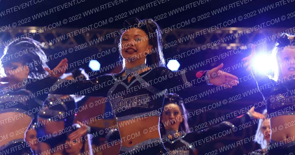 Rocket Cheer Code Black · ASC Queen of the Nile Hartford Showdown DI DII