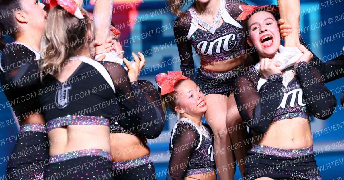 United Tumbling and Cheer Senior Bombshells · PacWest Grand Nationals