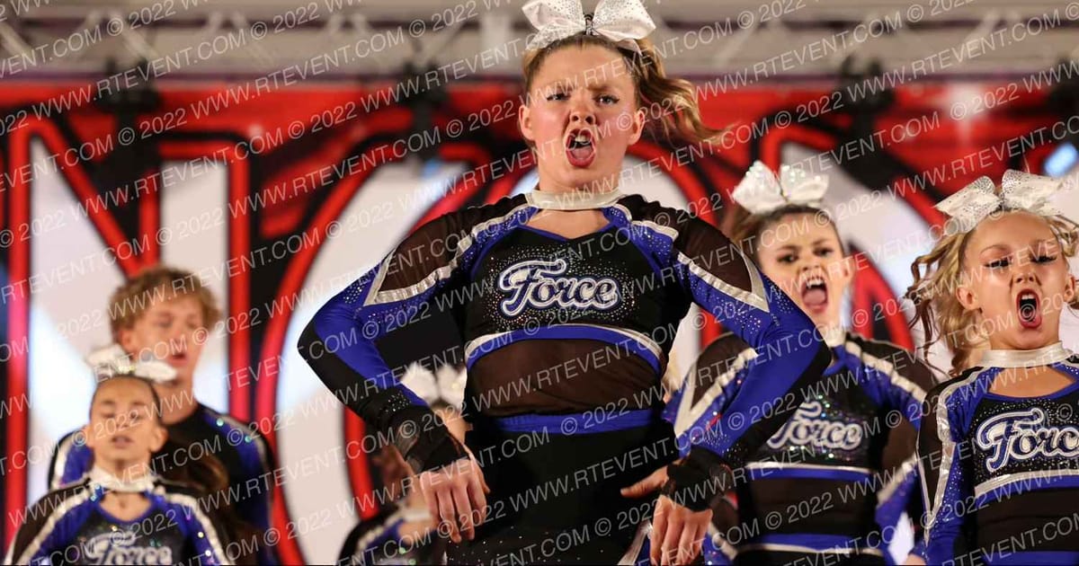Cheer Force Zero Gravity · Encore Las Vegas Showdown DIDII