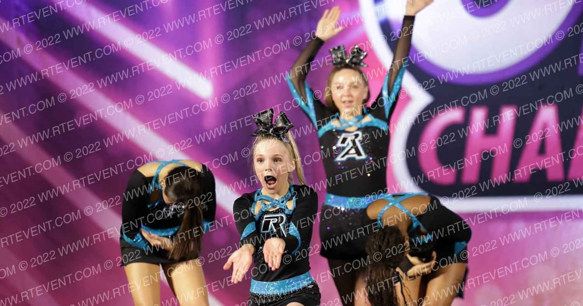 Revolution Athletics Allstars RELENTLESS · One Up All Star Prep Nationals