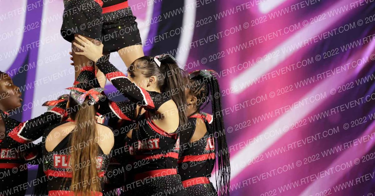 East Coast Flames Allstars Explosion · One Up All Star Prep Nationals