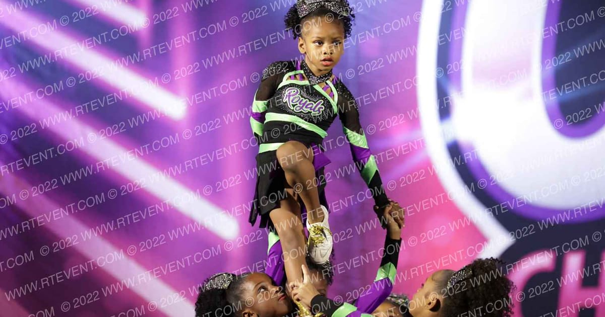 Grace Elite Cheer and Dance Mini Tiaras · One Up All Star Prep Nationals