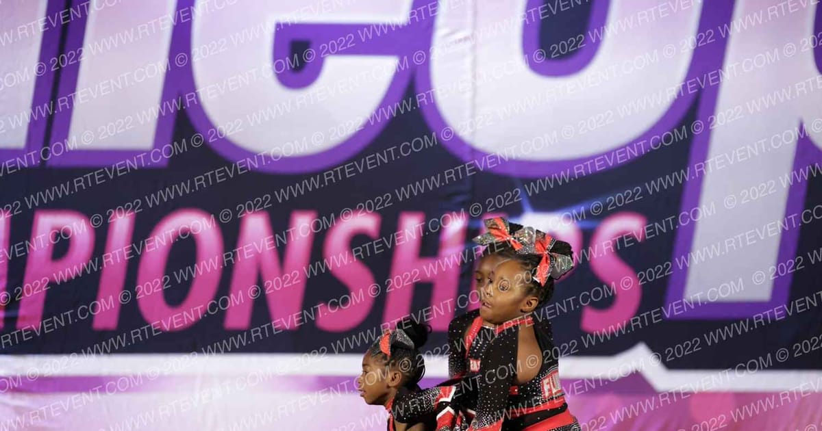 East Coast Flames Allstars Hotties · One Up All Star Prep Nationals