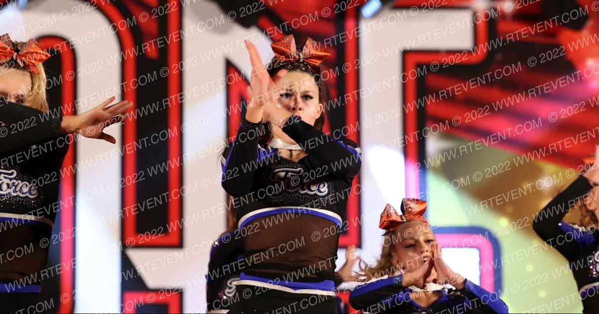 Cheer Force Jet Set · Encore Las Vegas Showdown DIDII
