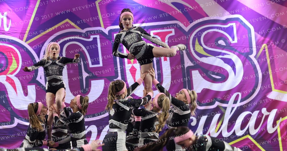 White Rose Cheer Optimum · Circus Spectacular FC Essentials North