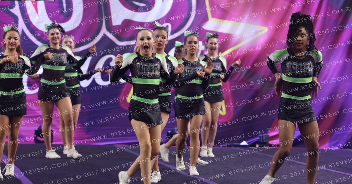Intensity Cheer and Dance SHOCKWAVE · Circus Spectacular FC Essentials North