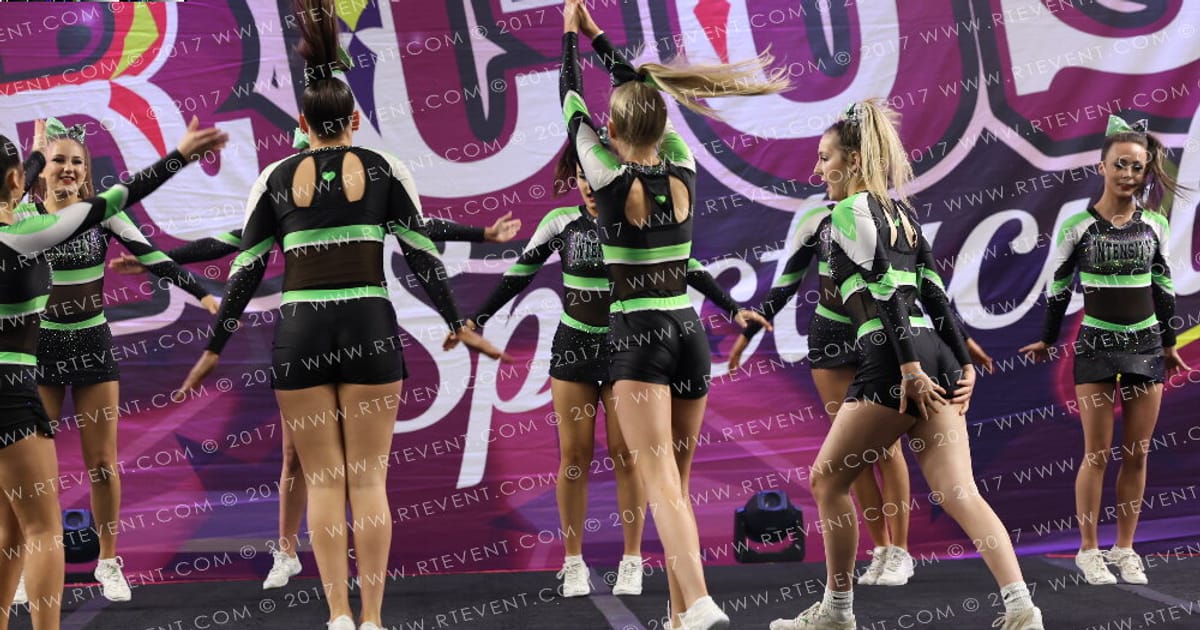 Intensity Cheer and Dance ENVY · Circus Spectacular FC Essentials North