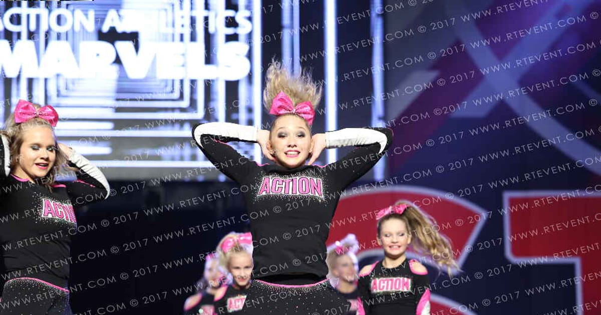 Action Athletics Marvels · CHEERAPALOOZA