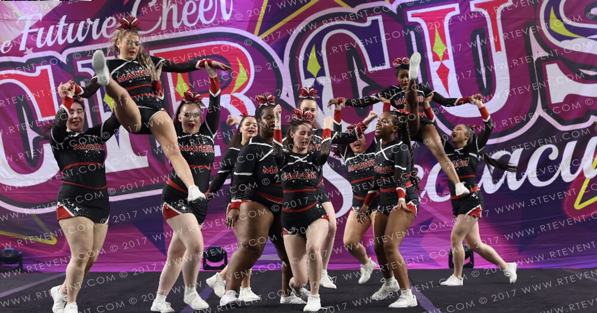 Mavericks MDX Matrix University Non Tumbling Level 2 Non Tumbling · Circus Spectacular FC Essentials North
