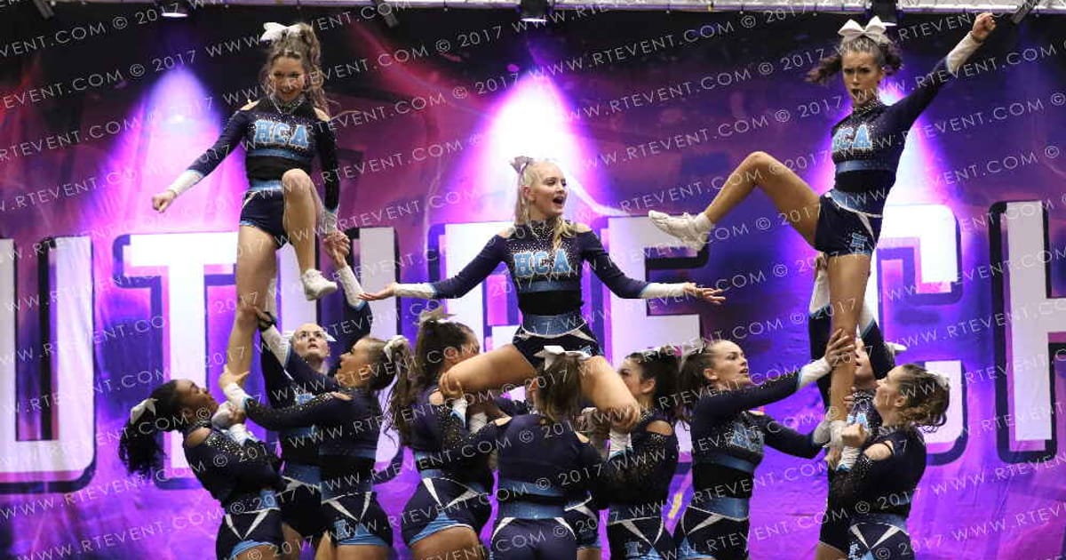 Hull Cheerleading Academy Platinum · Circus Spectacular FC Essentials North