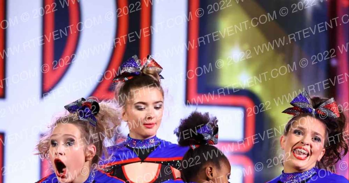 Palmetto Spirit Cheer & Tumble Blue Angels · Encore Concord Showdown