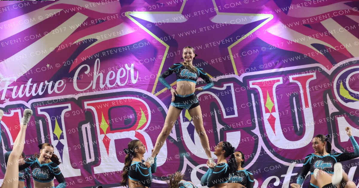 SA Academy of Cheer and Dance Aqua · Circus Spectacular FC Essentials North