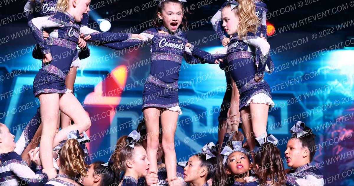 Connect Cheer Northwest Peach · PacWest Grand Nationals