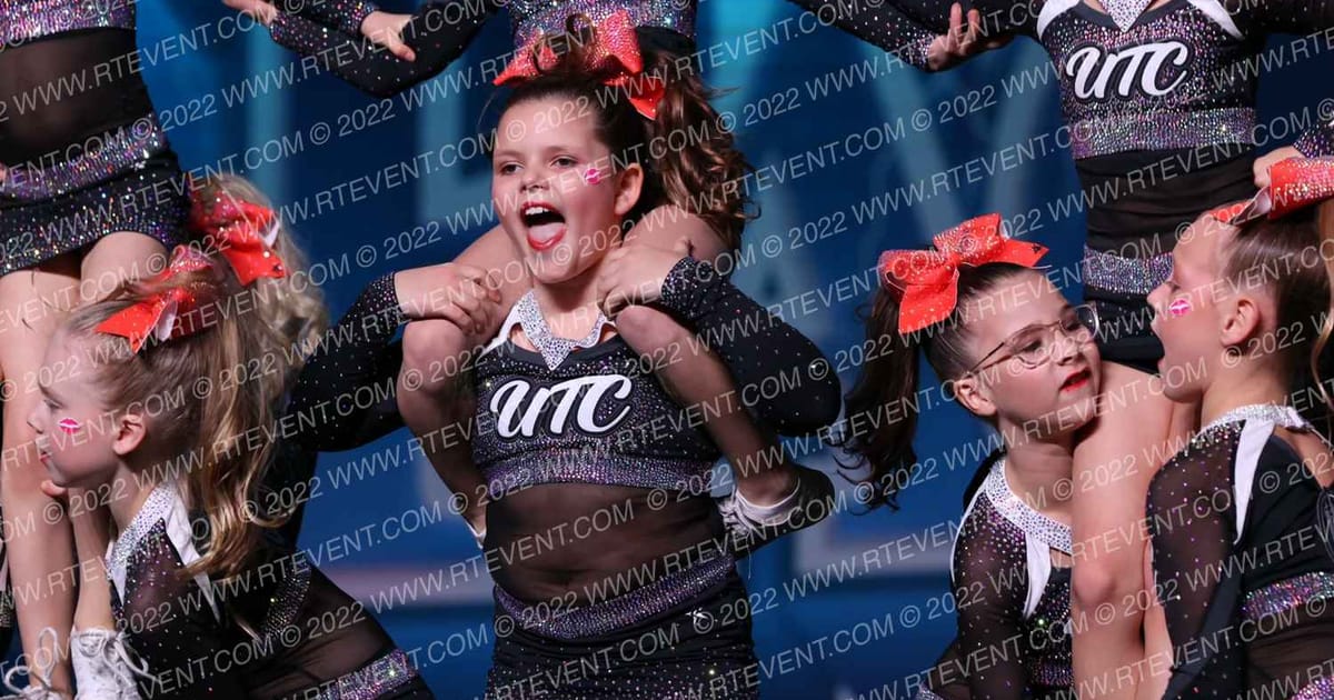 United Tumbling and Cheer Mini Snipers · PacWest Grand Nationals