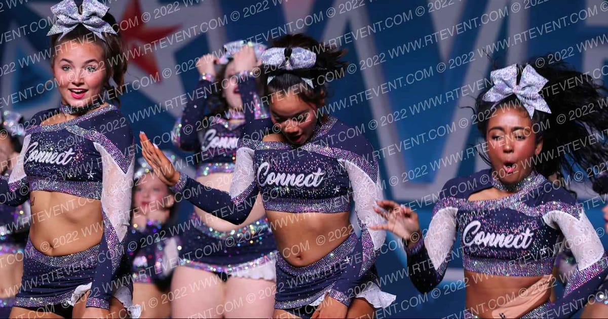 Connect Cheer Northwest Teal · PacWest Grand Nationals