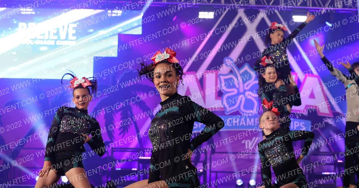 Cool-Image Cheer Believe · Aloha Grand Nationals DIDII