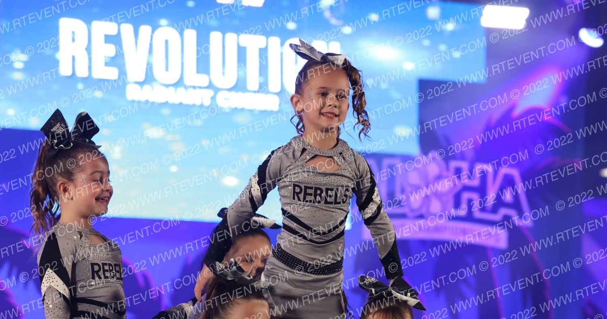 Radiant Cheer Radiant Rebels Revolution · Aloha Grand Nationals DIDII