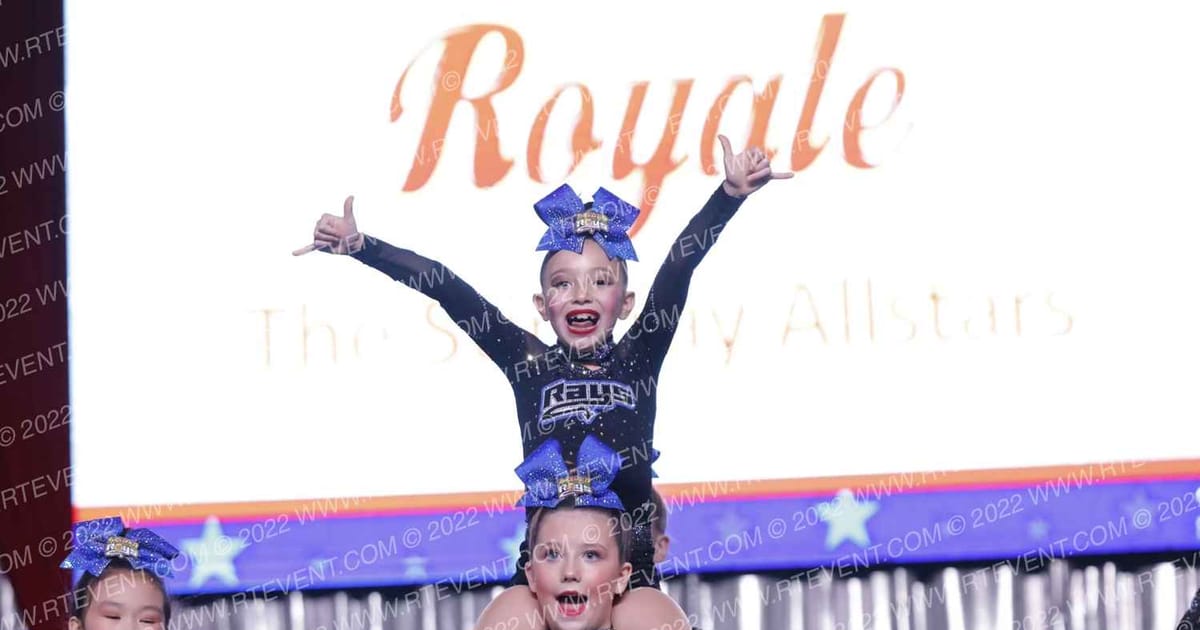 The Stingray Allstars Aqua · The American Royale Sevierville Nationals DIDII