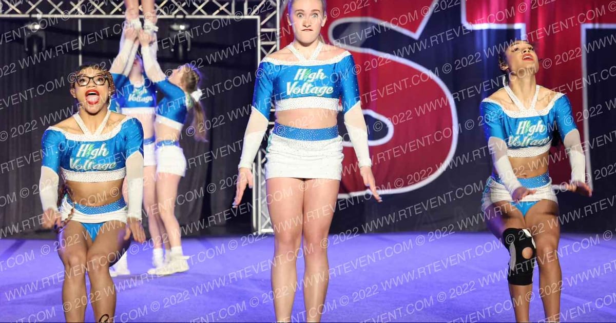 High Voltage Cheer Electric Shock · CheerAPalooza
