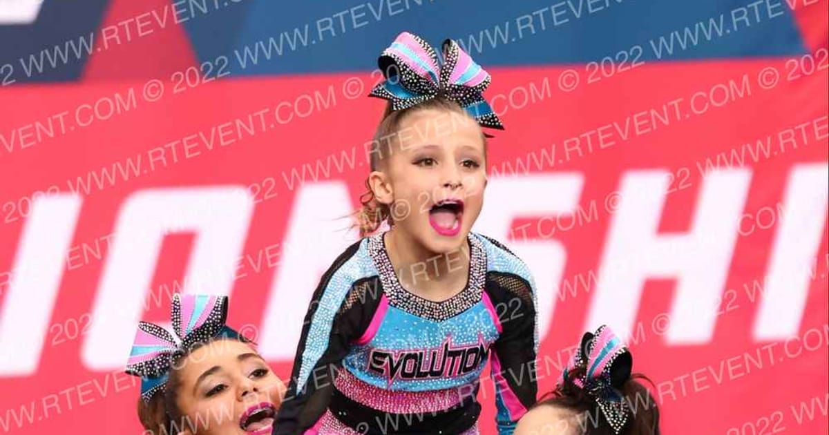 Evolution Cheer Teal Frenzy · Mid Atlantic Grand Nationals
