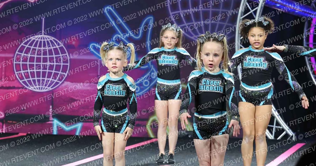Cheer Intensity Athletics Mini Midnight · Deep South Memphis