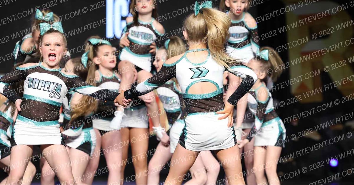 Topeka Elite Cheer Ice · Gold Rush Kansas City