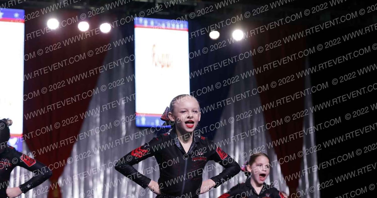 Top Gun Cheerleading Academy Raptors · The American Royale Sevierville Nationals DIDII