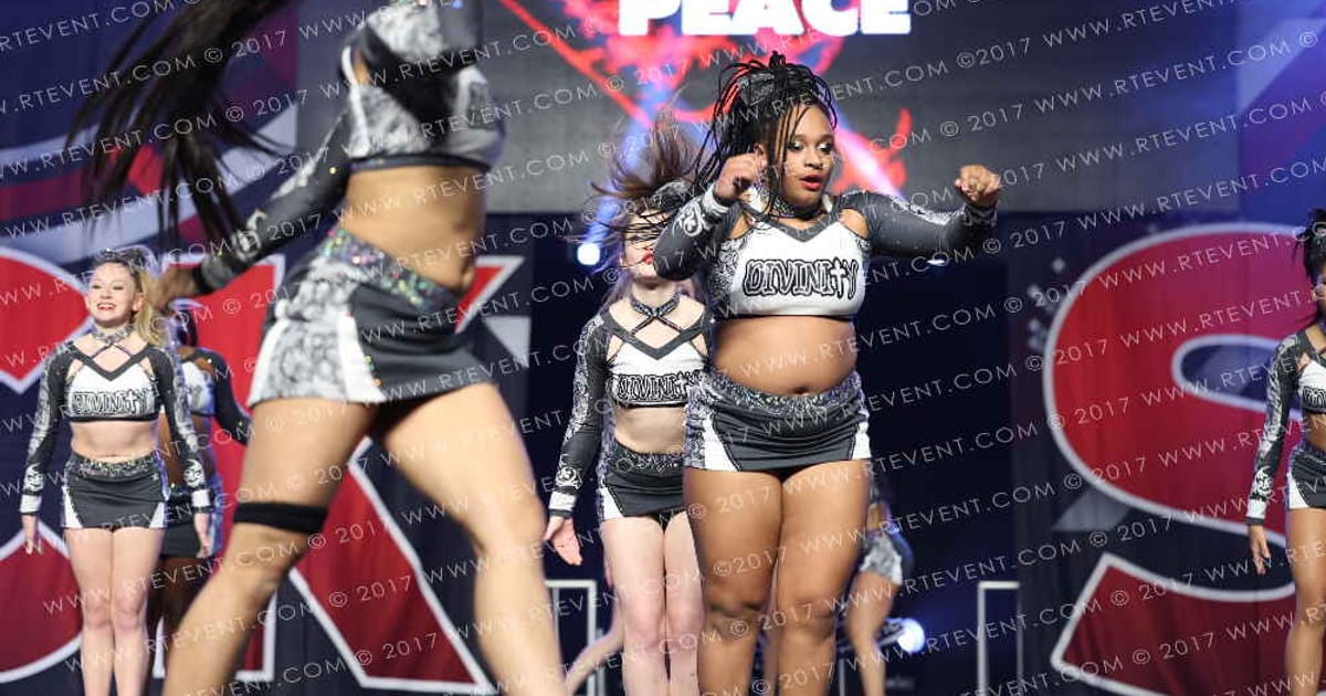 Divinity Athletics Peace · CHEERAPALOOZA