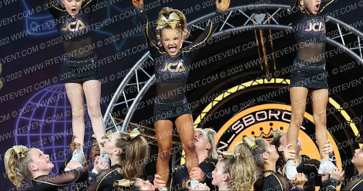 Jonesboro Cheer Academy GOLDEN GIRLS · Deep South Memphis