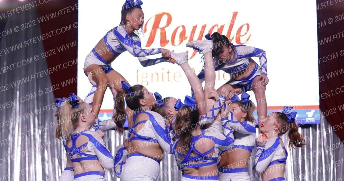 Ignite Athletics Blue Bombshells · The American Royale Sevierville Nationals DIDII