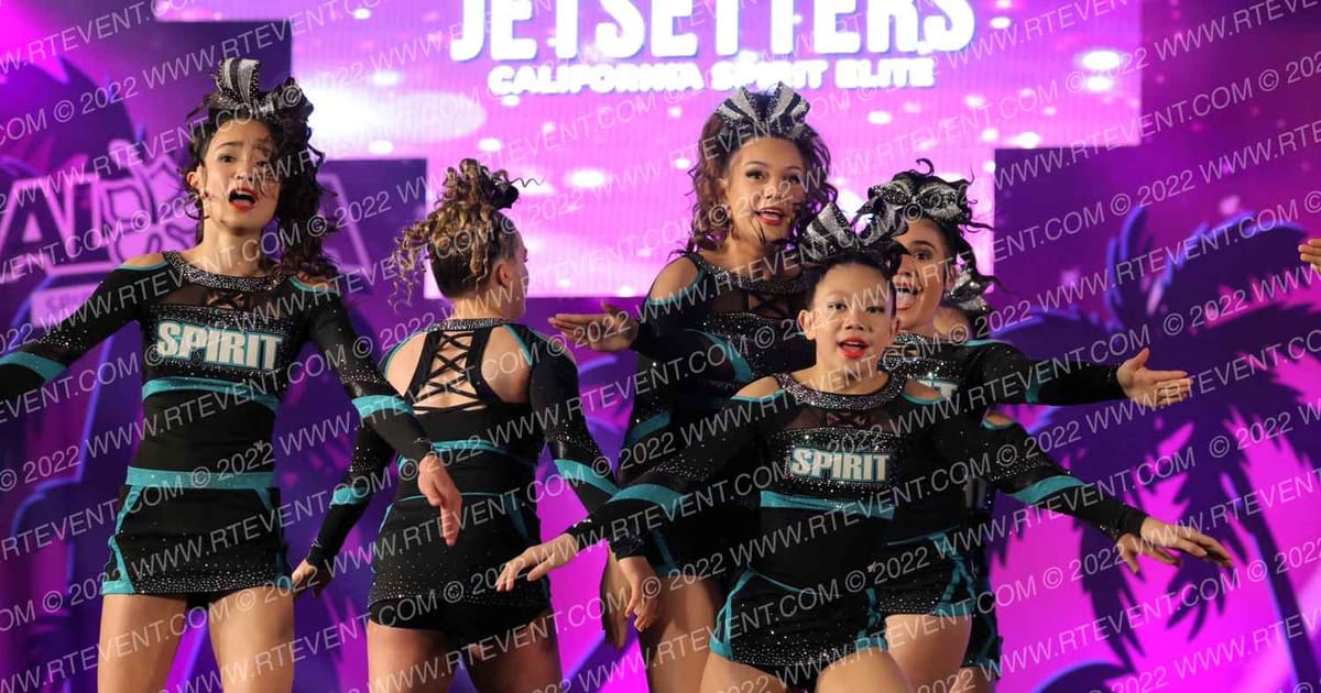 California Spirit Elite JETSETTERS · Aloha Grand Nationals DIDII VII