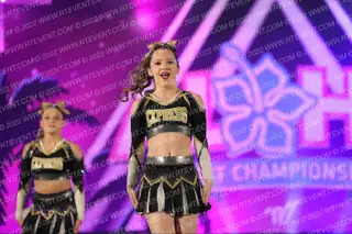 Express All Stars Express Allstars Blackout Senior Coed Cheer
