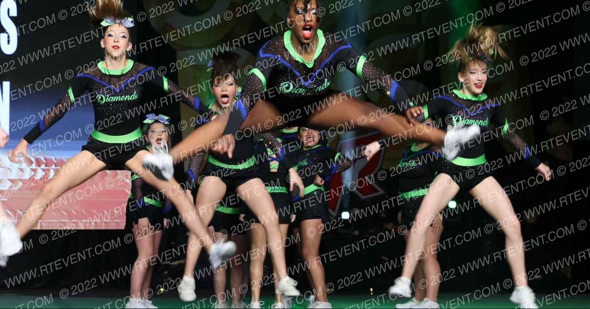 Top Tumble Diamond Allstars Passion · Gold Rush Kansas City