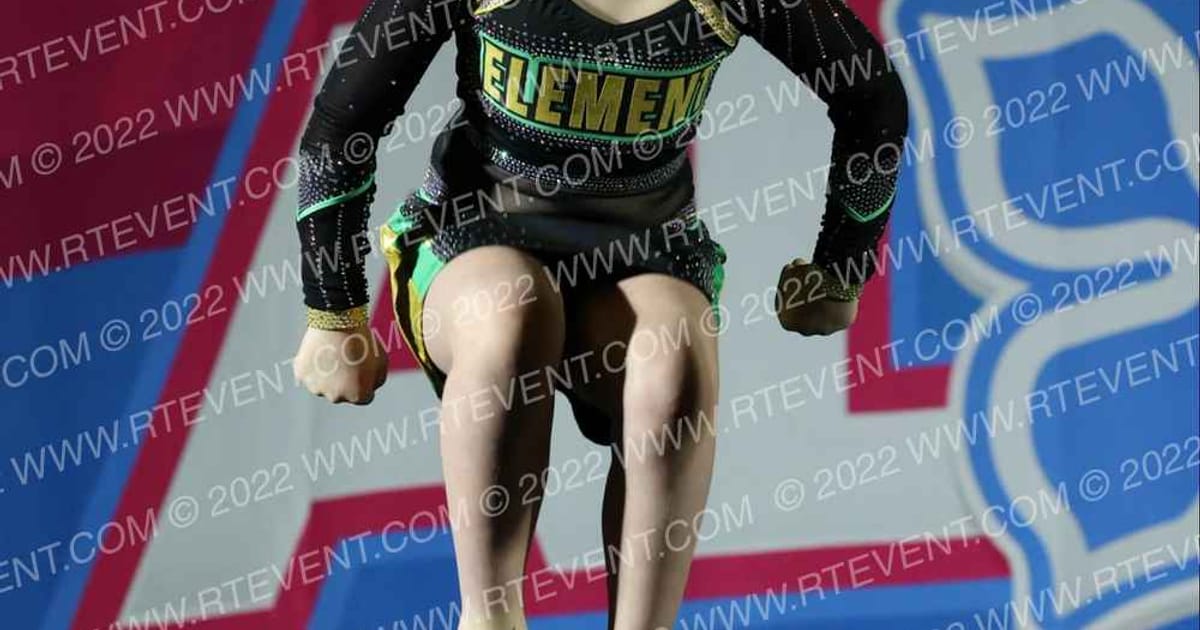 Element Elite Tumbling & Cheer GOLDEN GIRLS · Aloha Indy Showdown