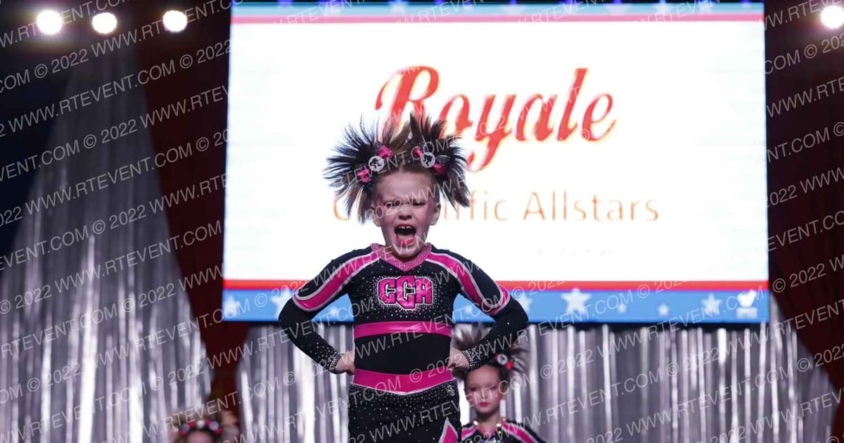 Cheeriffic Allstars Golden Barbies · The American Royale Sevierville Nationals DIDII