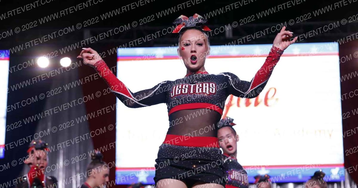 Top Gun Cheerleading Academy Jesters · The American Royale Sevierville Nationals DIDII