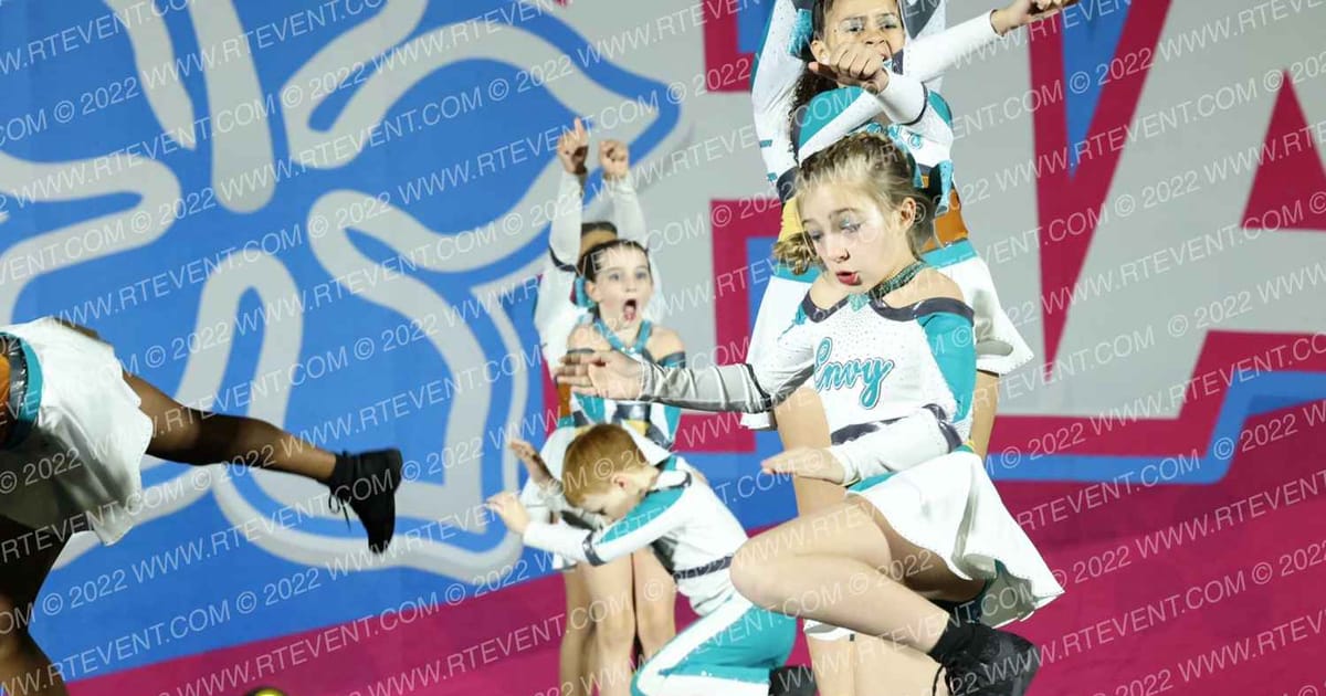 Envy Elite Cheerleading Youth Cupid · Aloha Indy Showdown