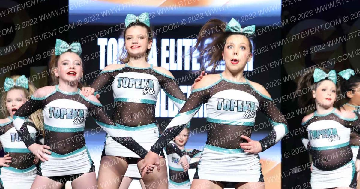 Topeka Elite Cheer Wildfire · Gold Rush Kansas City
