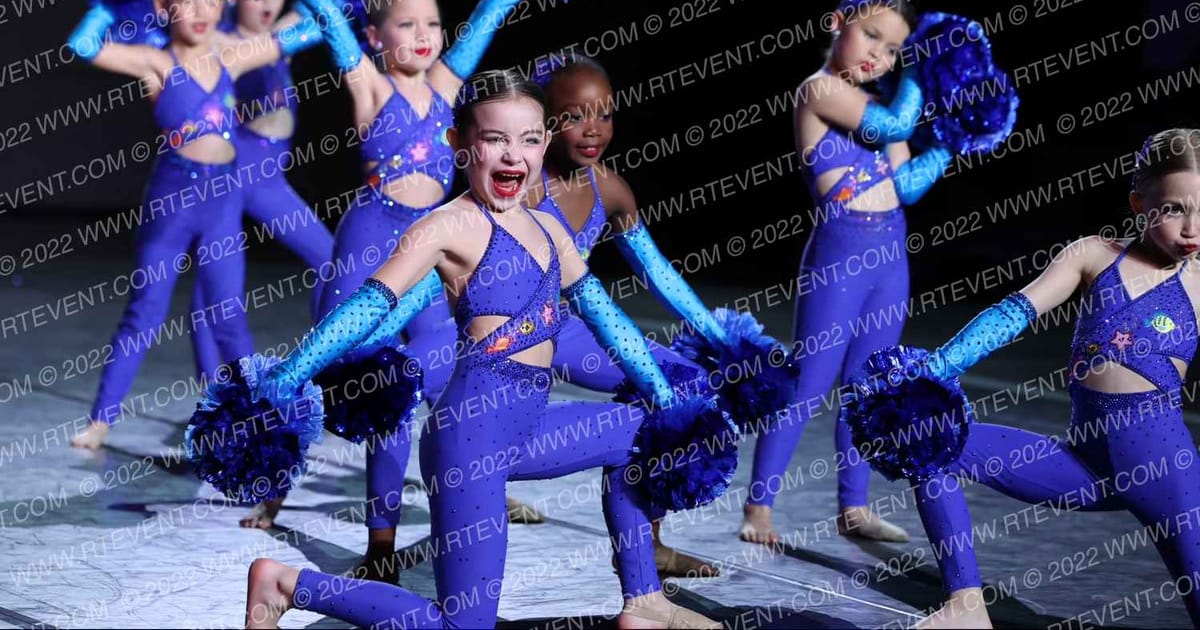 The Dance Vault Tiny Elite Pom · Power Dance Grand Nationals Galveston