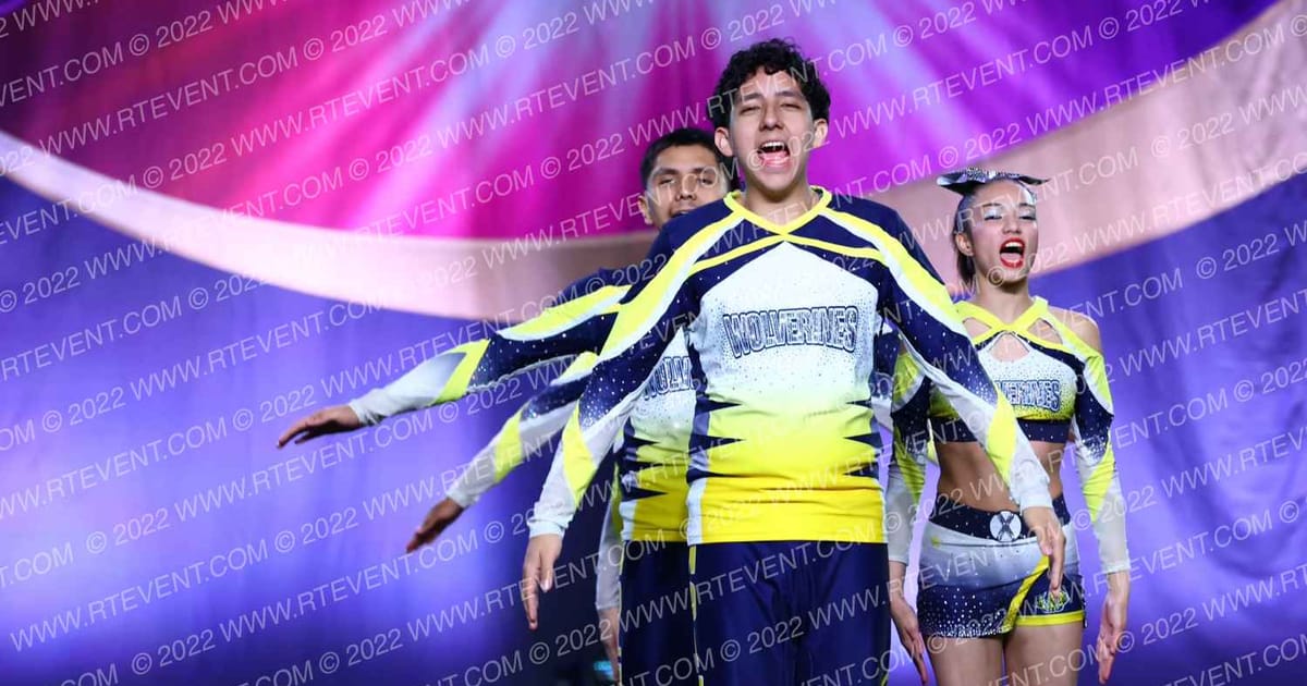 Texas Wolverine All Stars Gold Blades · Cheer Power Galveston Showdown