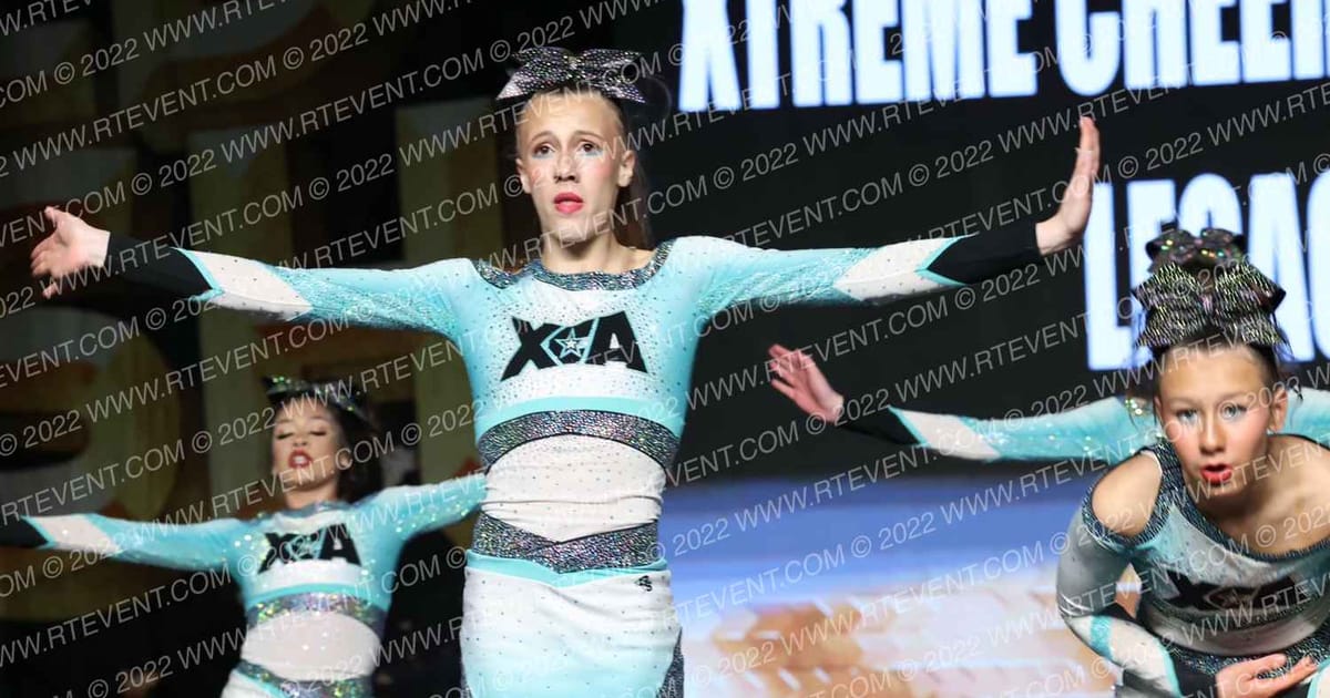 Xtreme Cheer Allstars Legacy · Gold Rush Kansas City