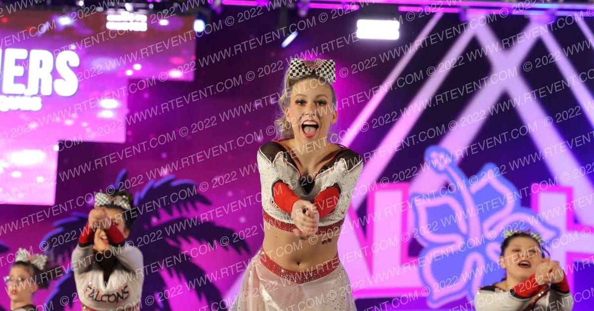 Cheer-riffic Techniques Red Feathers · Aloha Grand Nationals DIDII VII