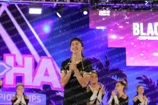 Express All Stars Express Allstars Blackout Senior Coed Cheer