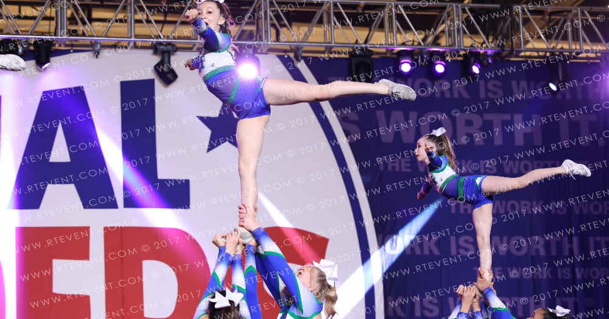 University Cheer Force Ice Storm · NCA Roseville